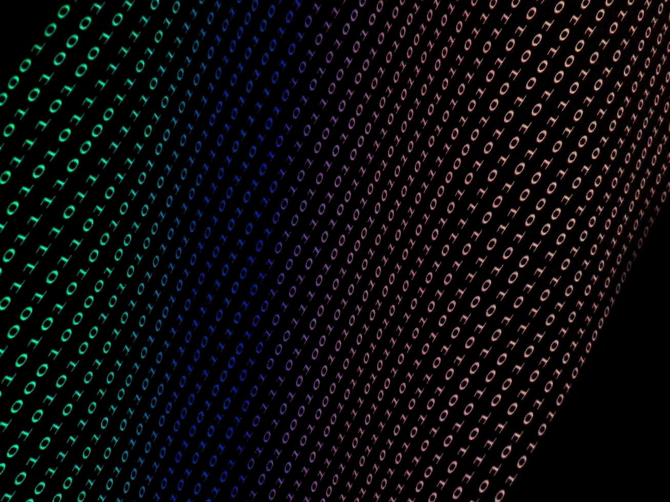 Binary numbers background photo