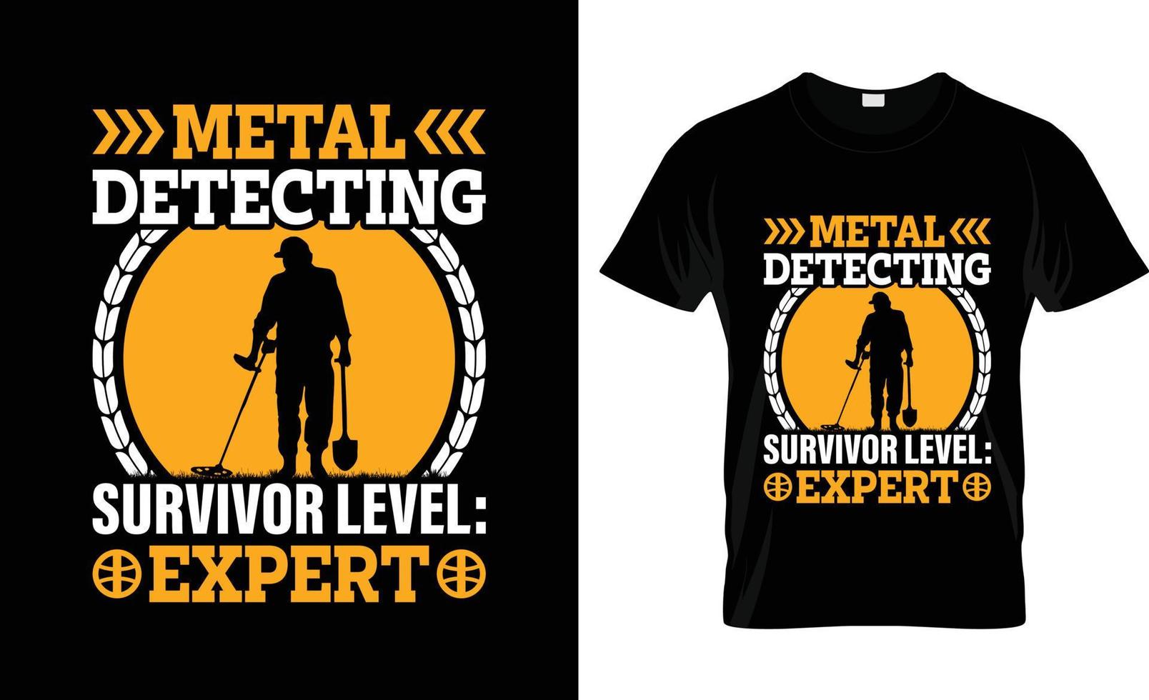 Metal Detector t-shirt design, Metal Detector t-shirt slogan and apparel design, Metal Detector typography, Metal Detector vector, Metal Detector illustration vector