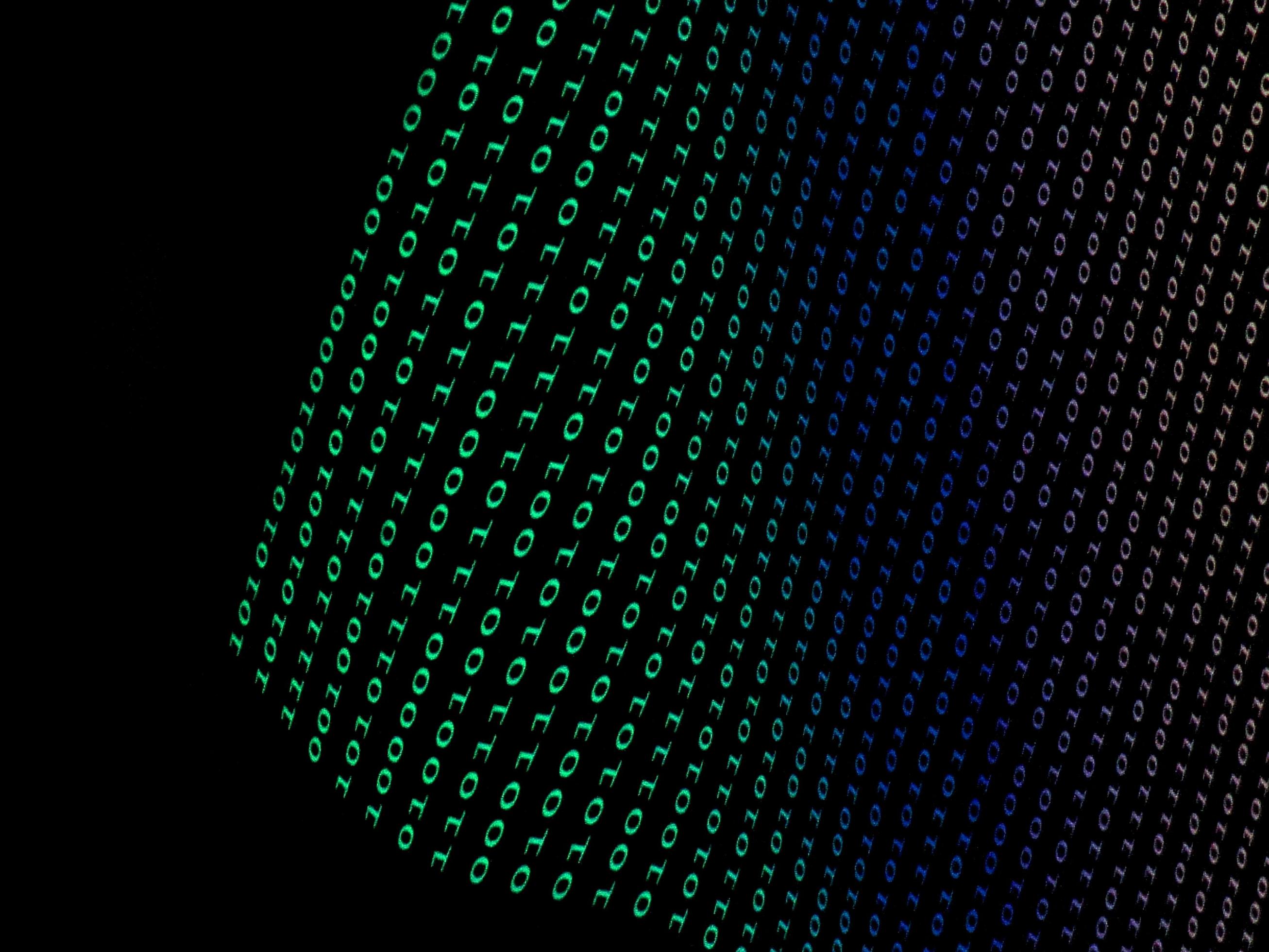 Binary numbers background 12689515 Stock Photo at Vecteezy
