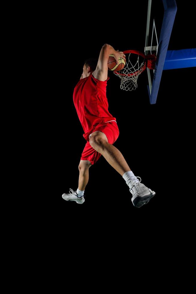 basketball player in action photo