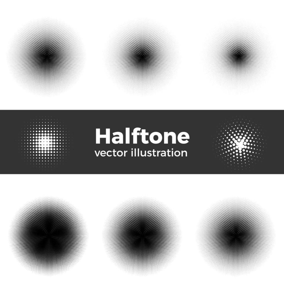 Vector retro style dotwork background. Abstract dotted stippling engraving texture