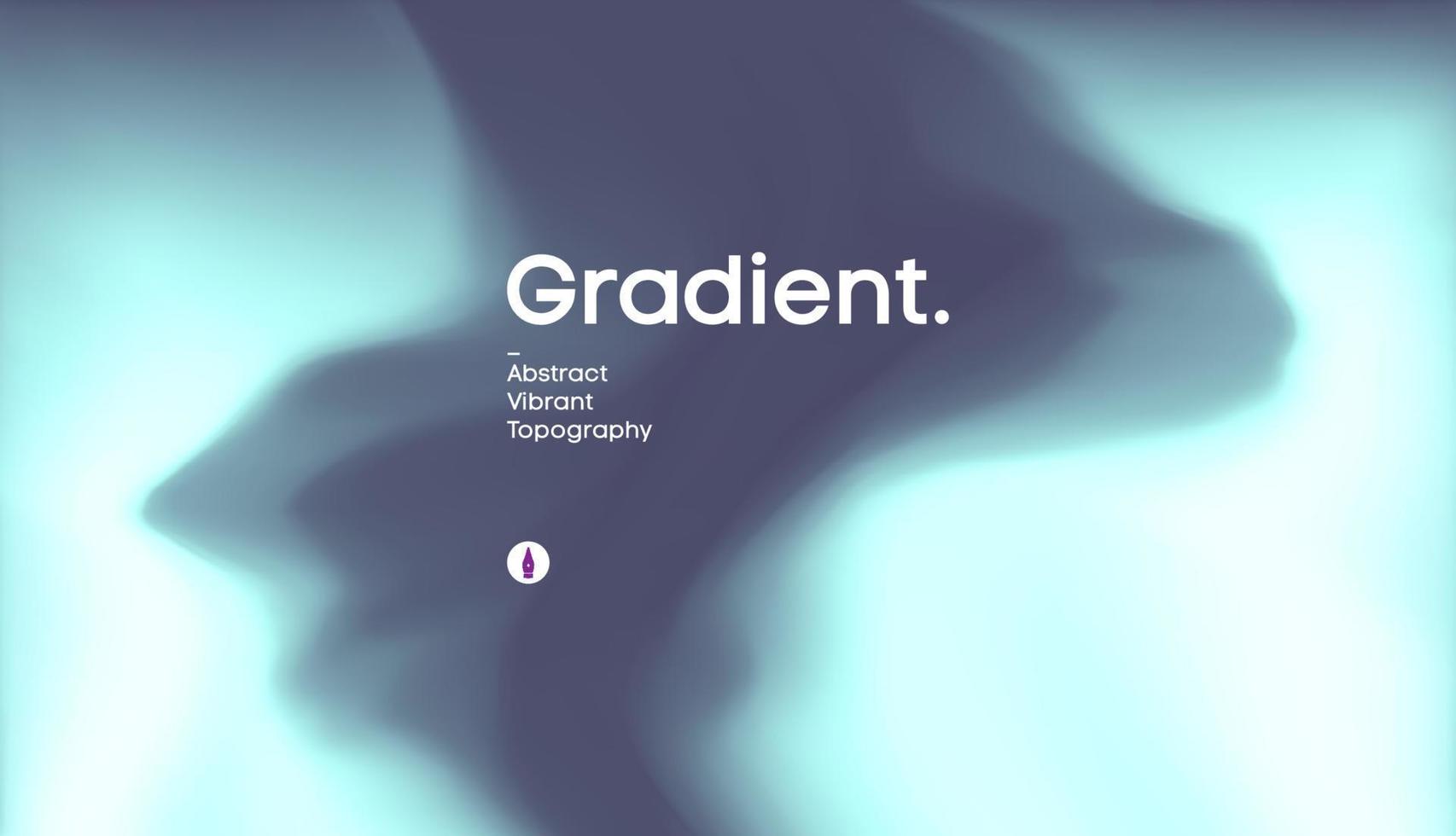 Fluid gradient background design. Futuristic liquid abstract colorful wallpaper. EPS 10 vector