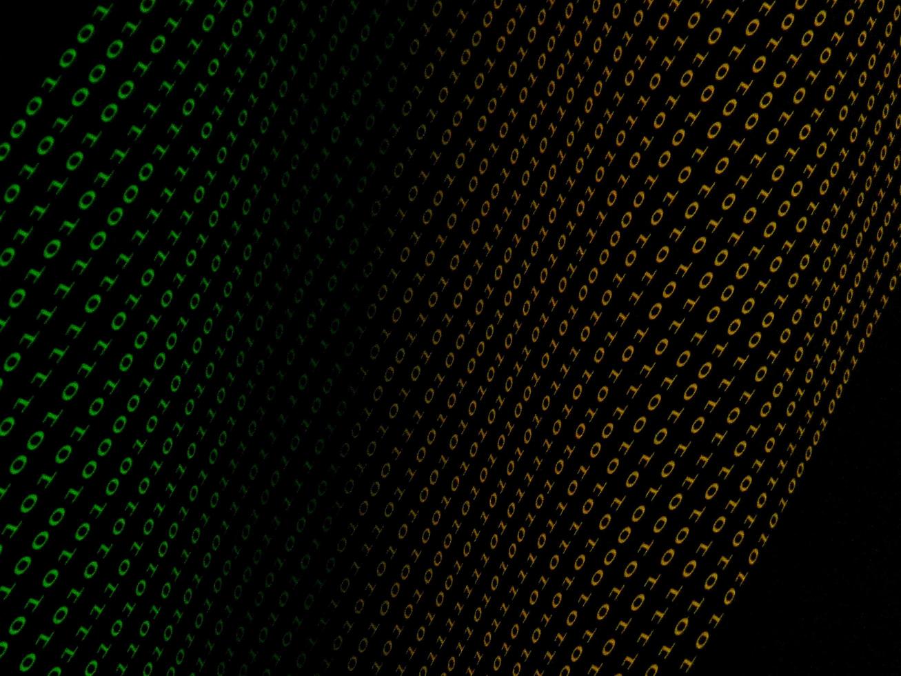 Binary numbers background photo