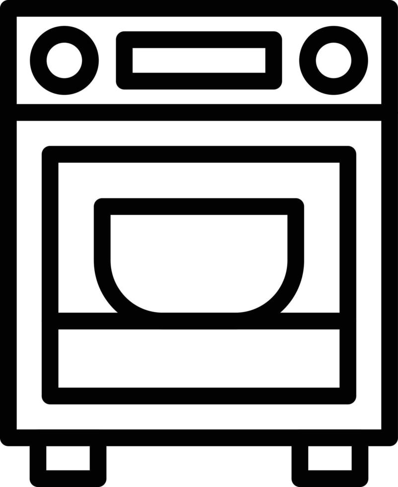 Oven Icon Style vector