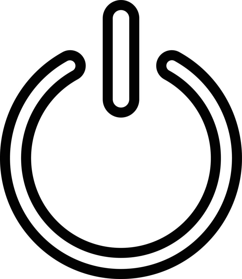 Power Button Icon Style vector
