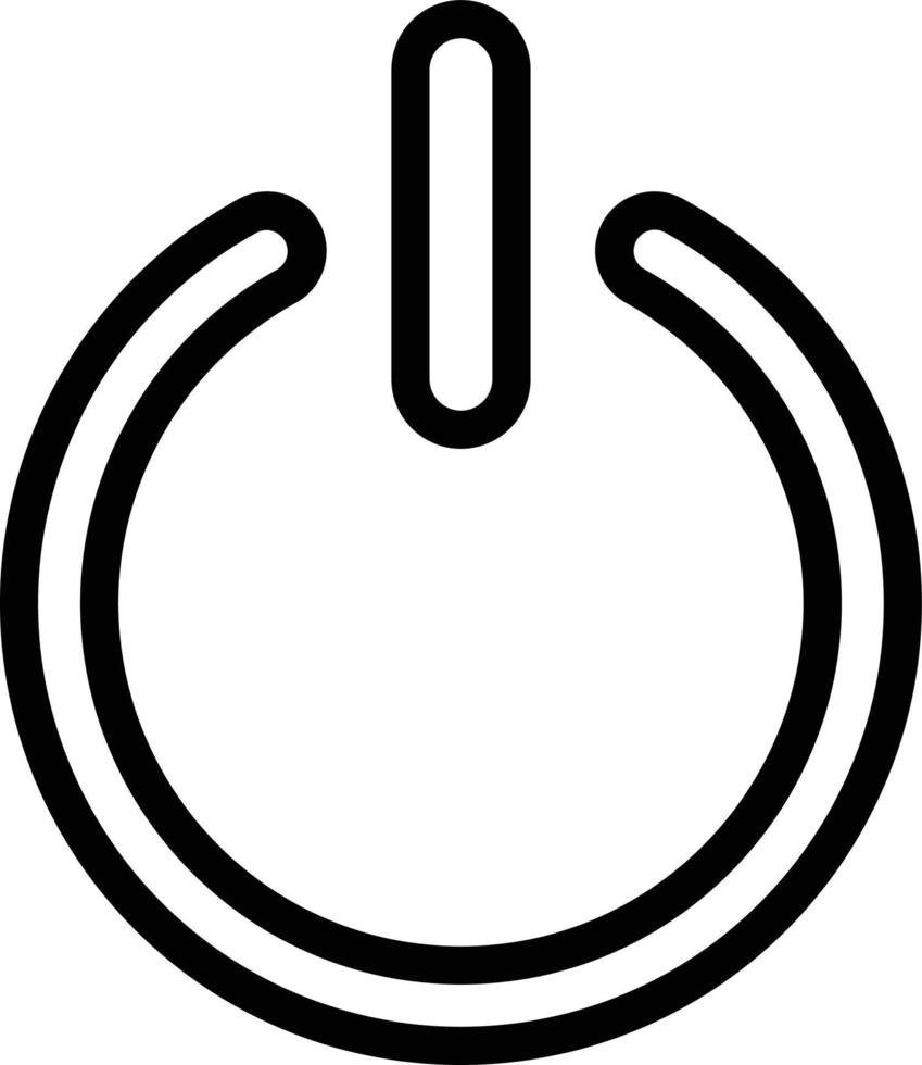 Power Button Icon Style vector