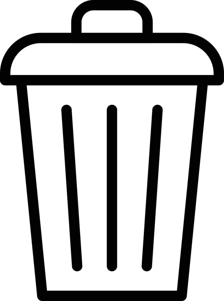Trash Icon Style vector