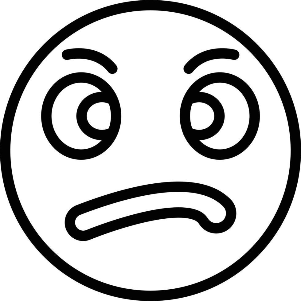 Suspicious Icon Style vector