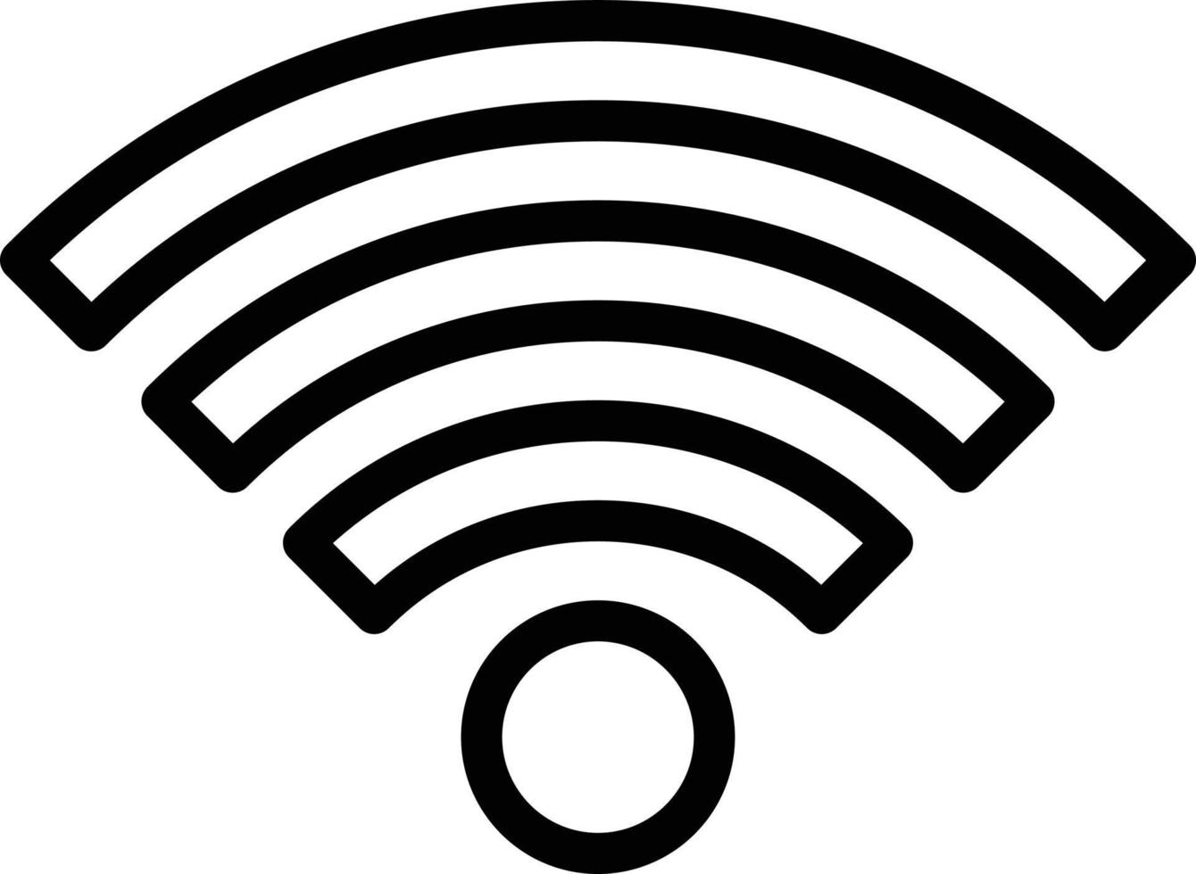 Wifi Icon Style vector