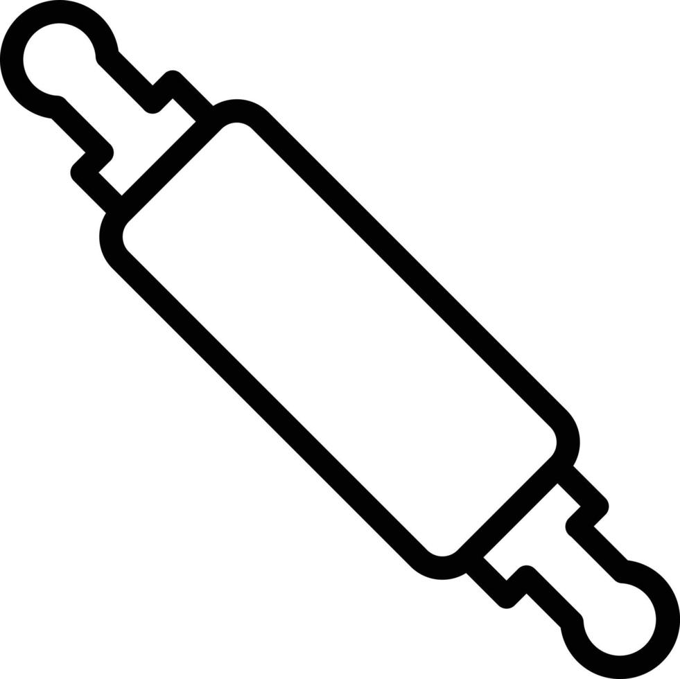Rolling Pin Icon Style vector