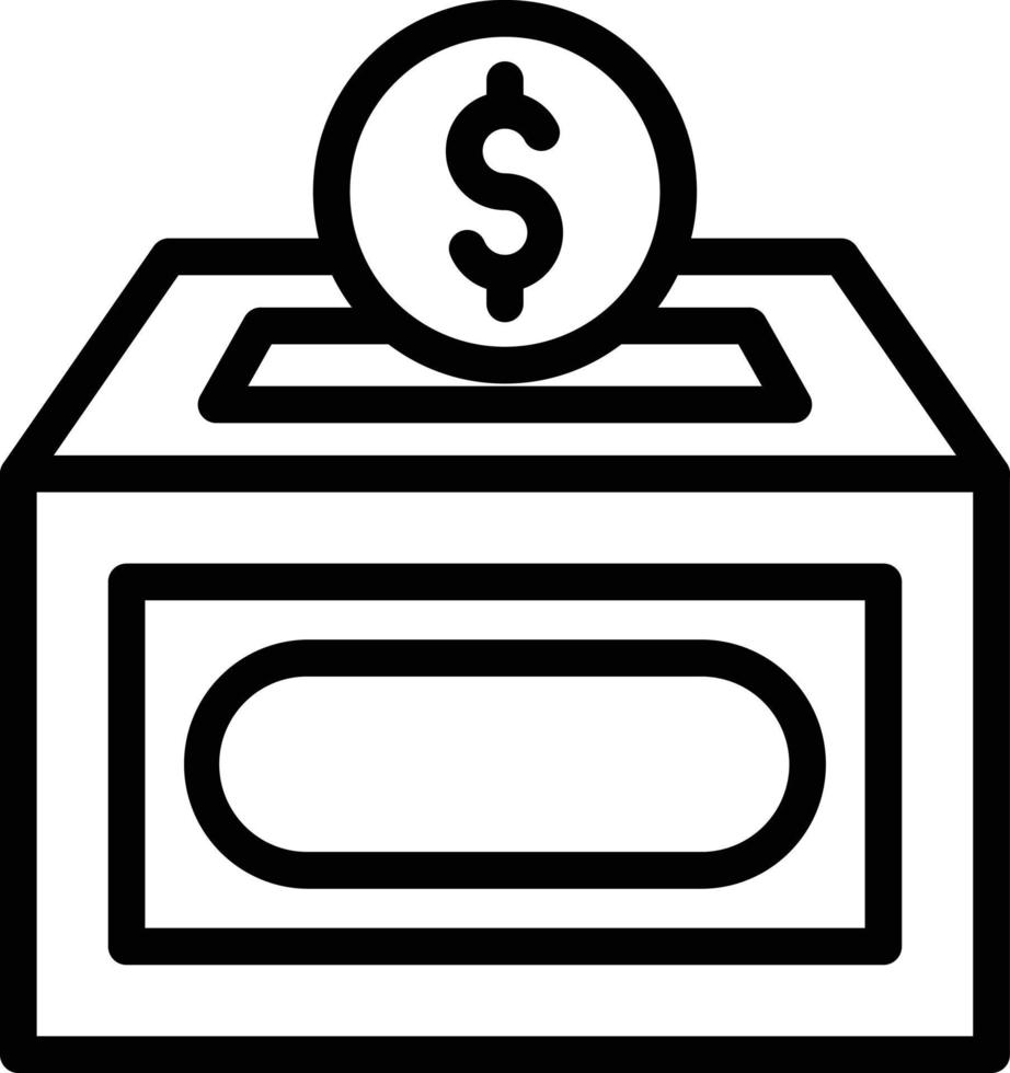 Donation Icon Style vector