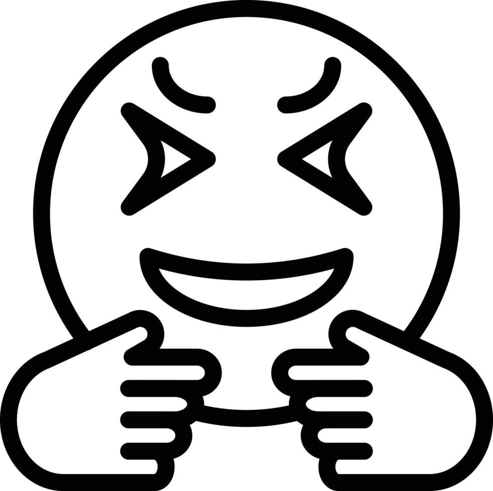 Hug Icon Style vector