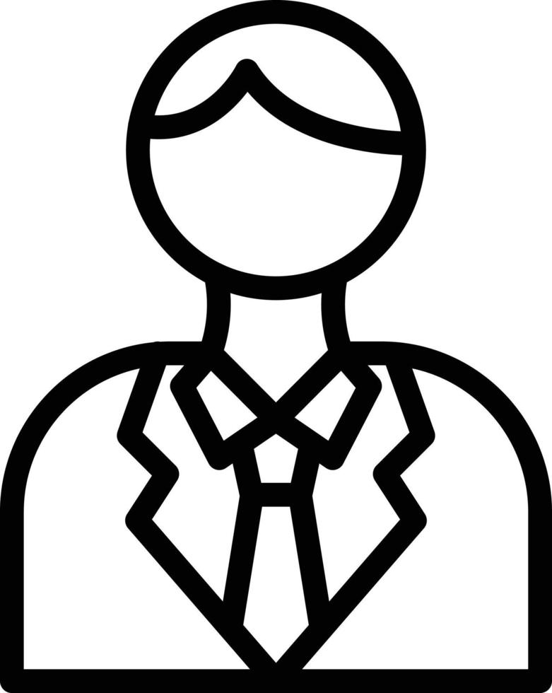 Businessman Icon Style vector