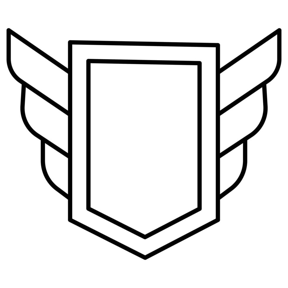 Military shield   which can easily modify or edit vector