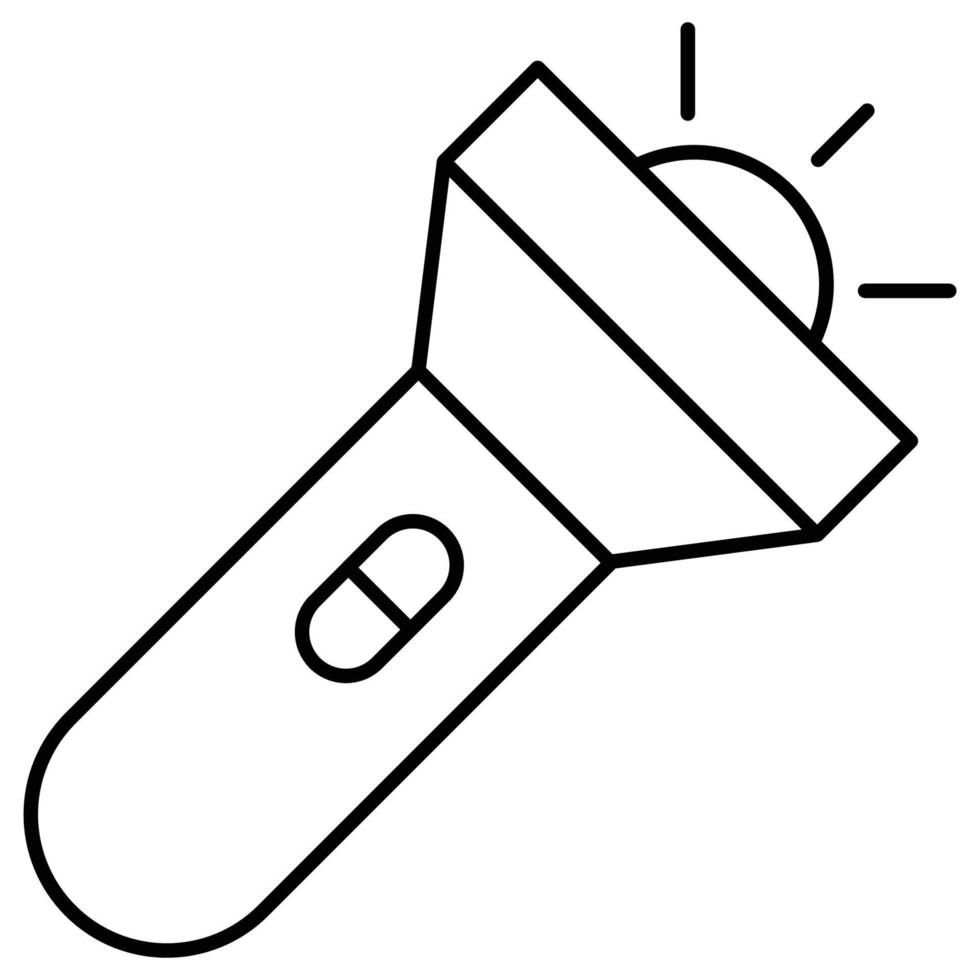 Hand torch   which can easily modify or edit vector