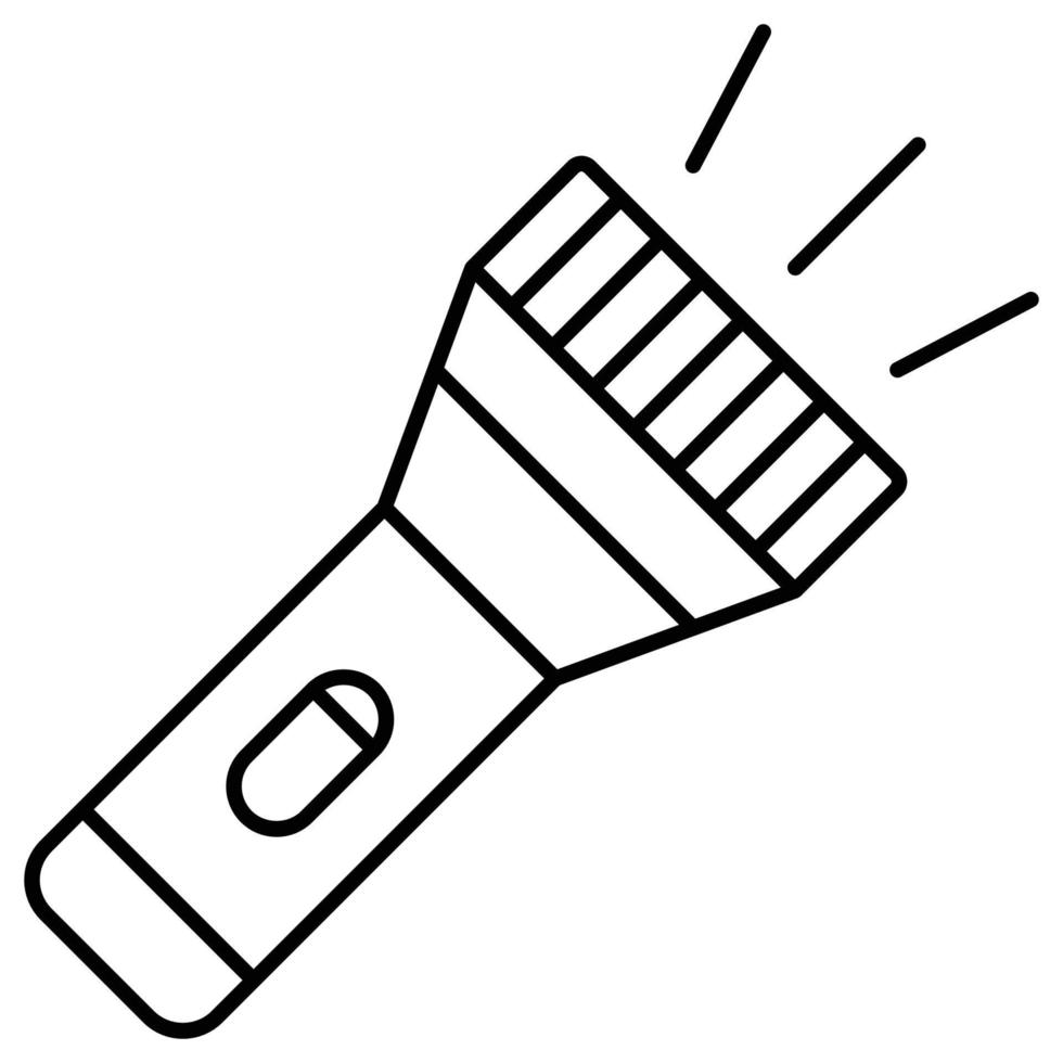 Hand torch   which can easily modify or edit vector
