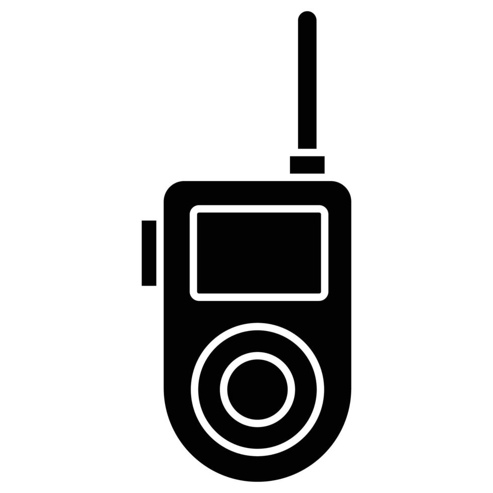 Walkie talkie   which can easily modify or edit vector