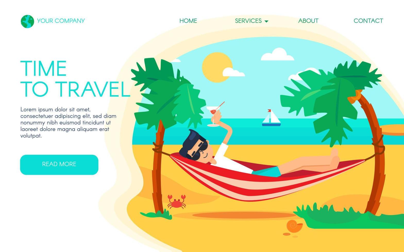 Tourism Agency Flat Landing Page Template 12693639 Vector Art At Vecteezy tourism-agency-flat-landing-page-template-12693639-vector-art-at-vecteezy