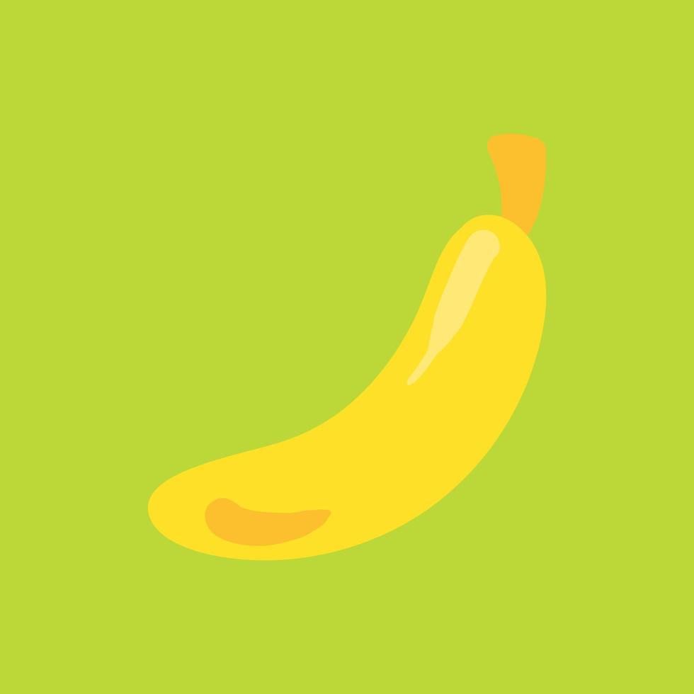 Ilustración de vector de dibujos animados de plátano