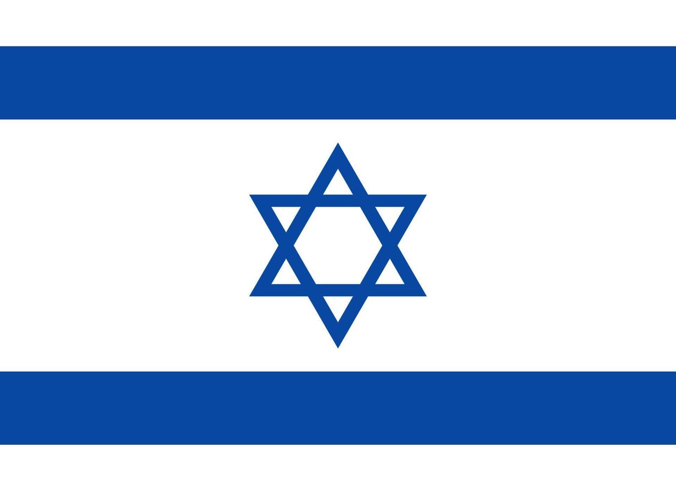 bandera de israel símbolo del día de la independencia, partido de fútbol de recuerdo, lenguaje de botones, icono. vector