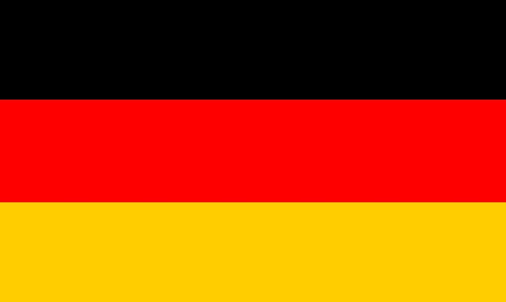 bandera de alemania. símbolo del día de la independencia, partido de fútbol de recuerdo, lenguaje de botones, icono. vector