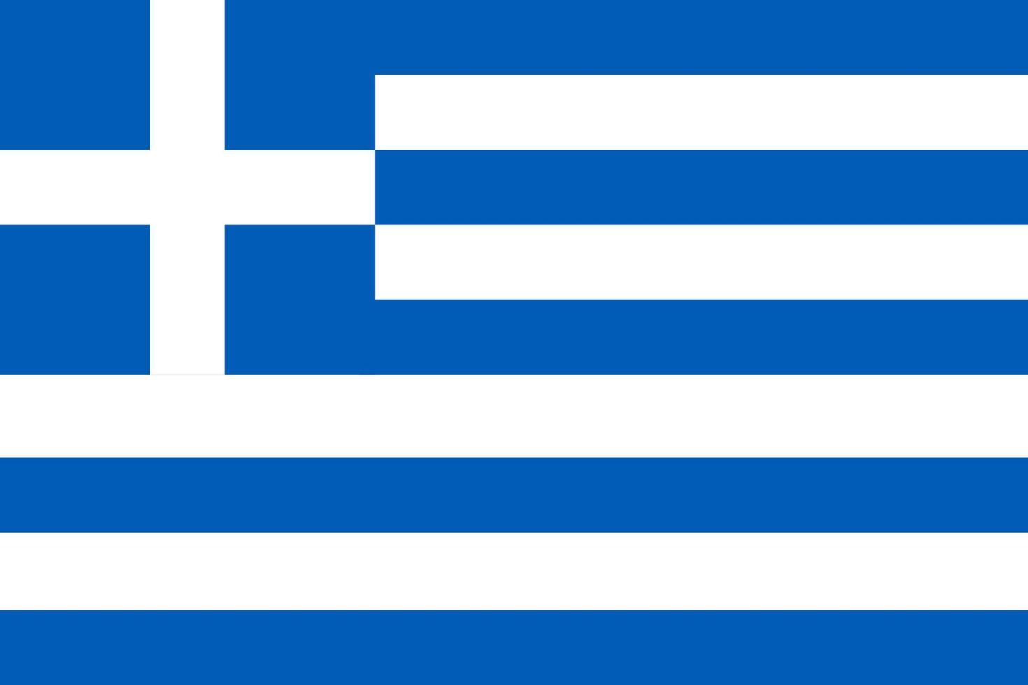 bandera de grecia. símbolo del día de la independencia, partido de fútbol de recuerdo, lenguaje de botones, icono. vector