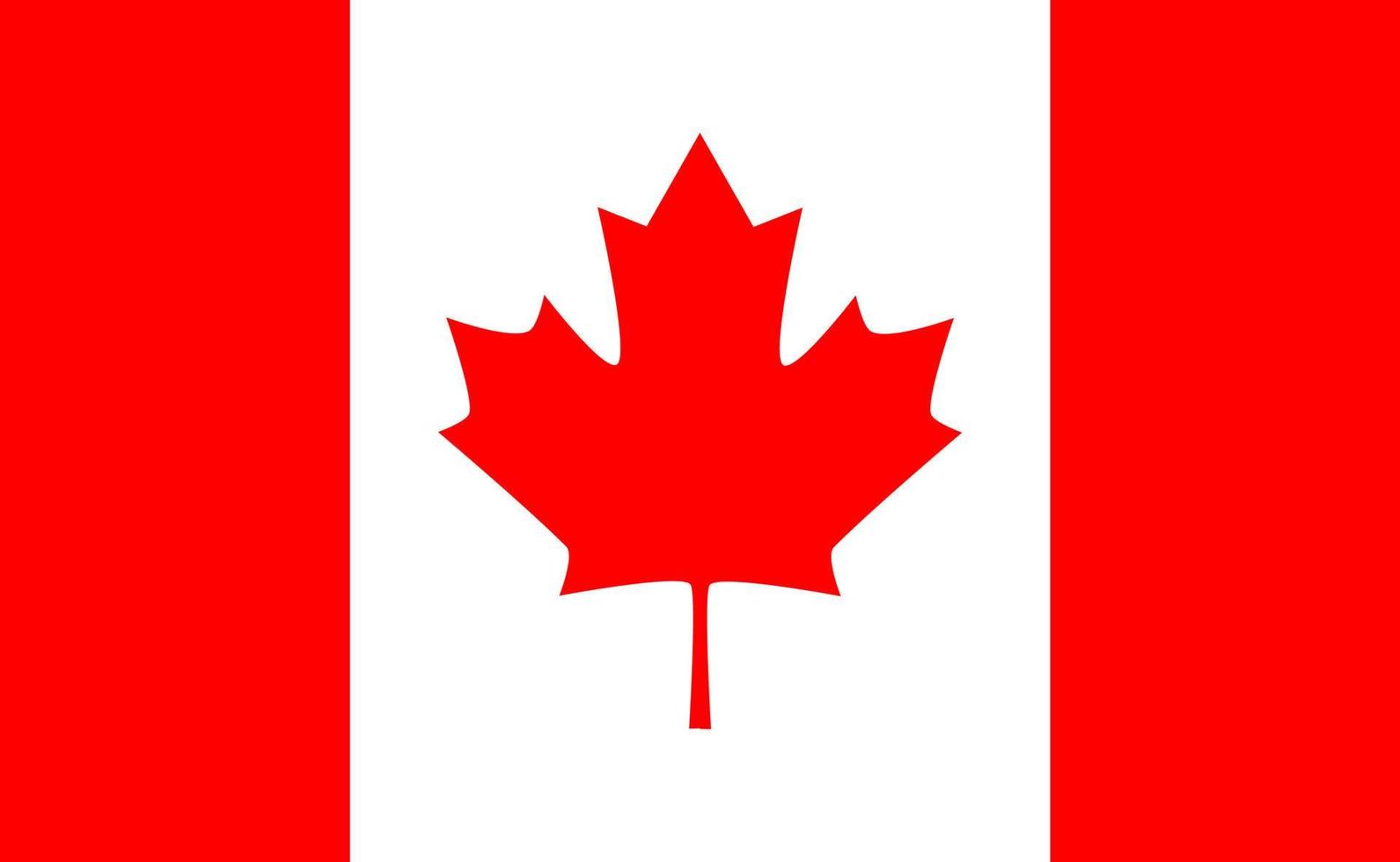 bandera de canadá símbolo del día de la independencia, partido de fútbol de recuerdo, lenguaje de botones, icono. vector