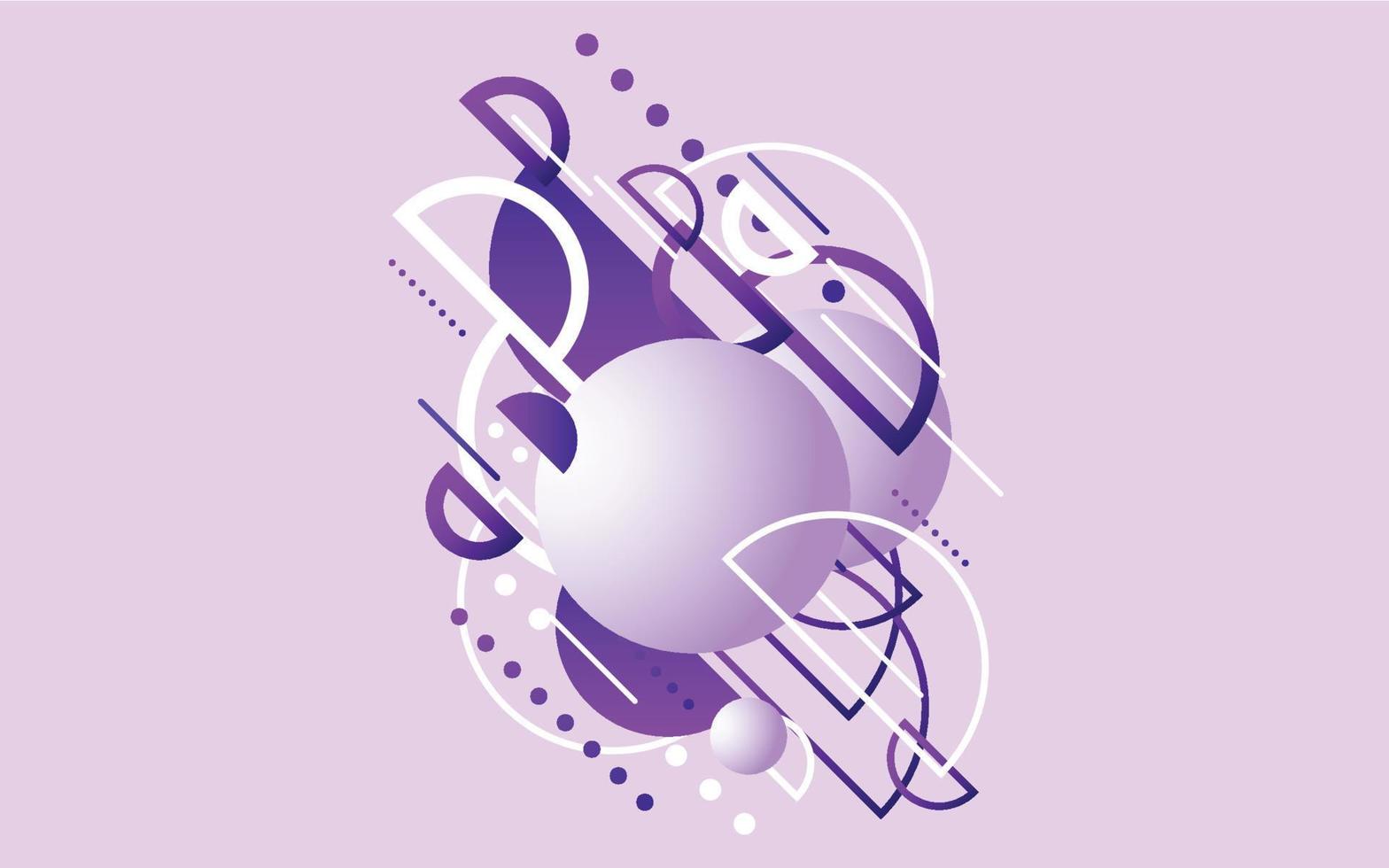 Modern Purple Background Design elements Creative Template. Vector illustration