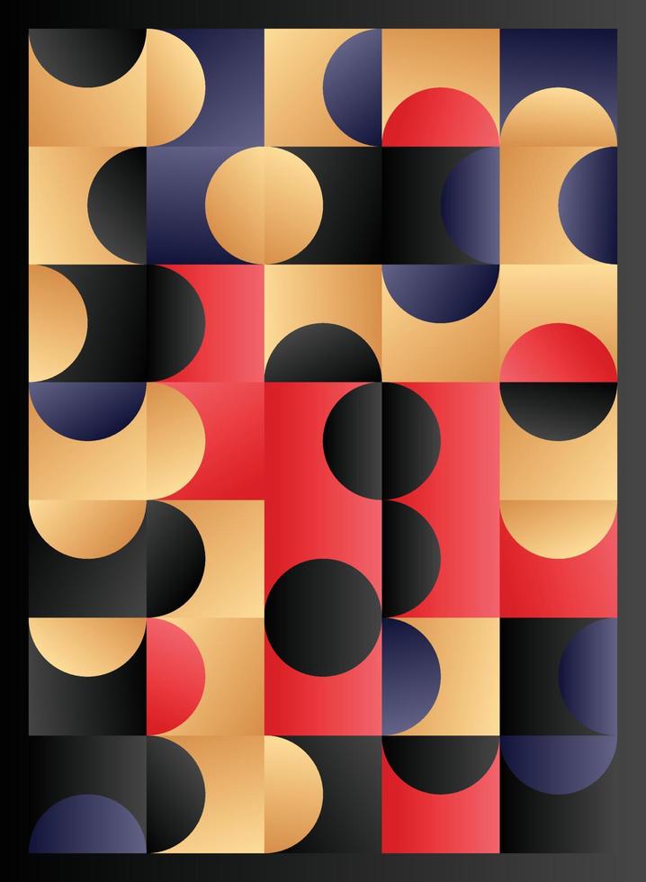 Abstract Geometric Poster cover flyer designs. Vector illustration