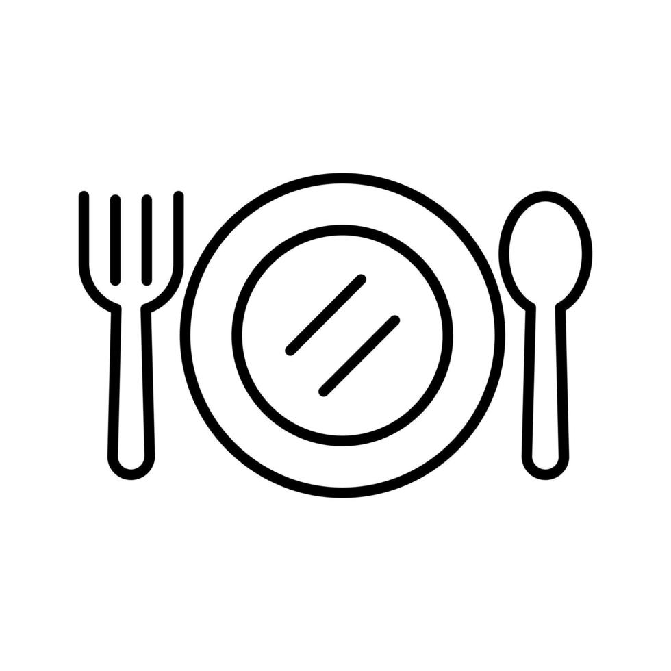 icono de vector de catering