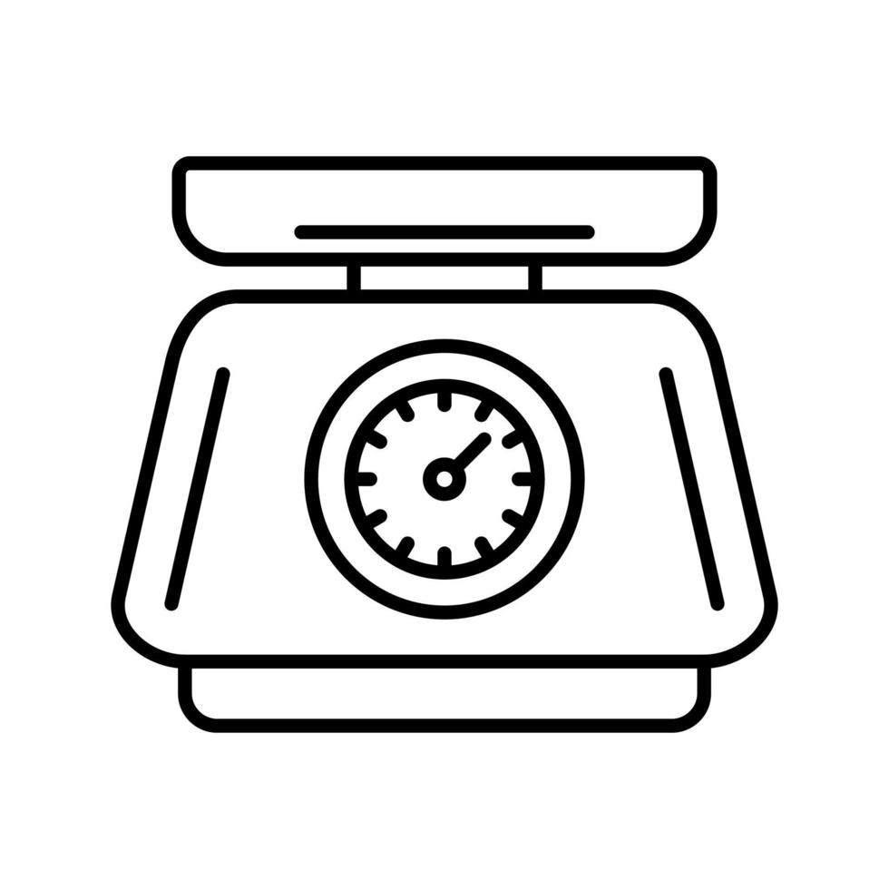 Weight Scale Vector Icon