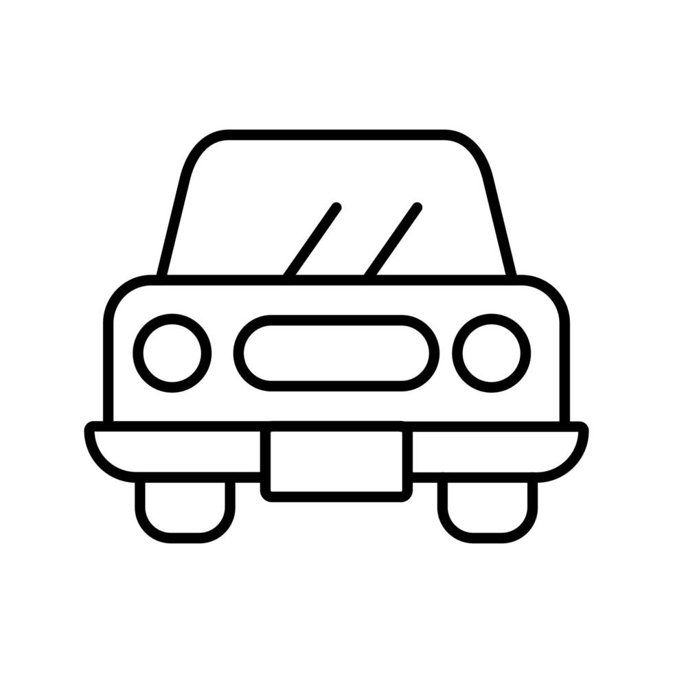 icono de vector de coche