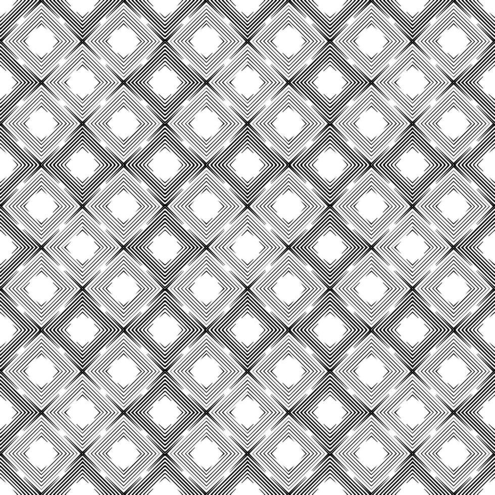 Black and white seamless pattern texture. Greyscale ornamental graphic design. vector