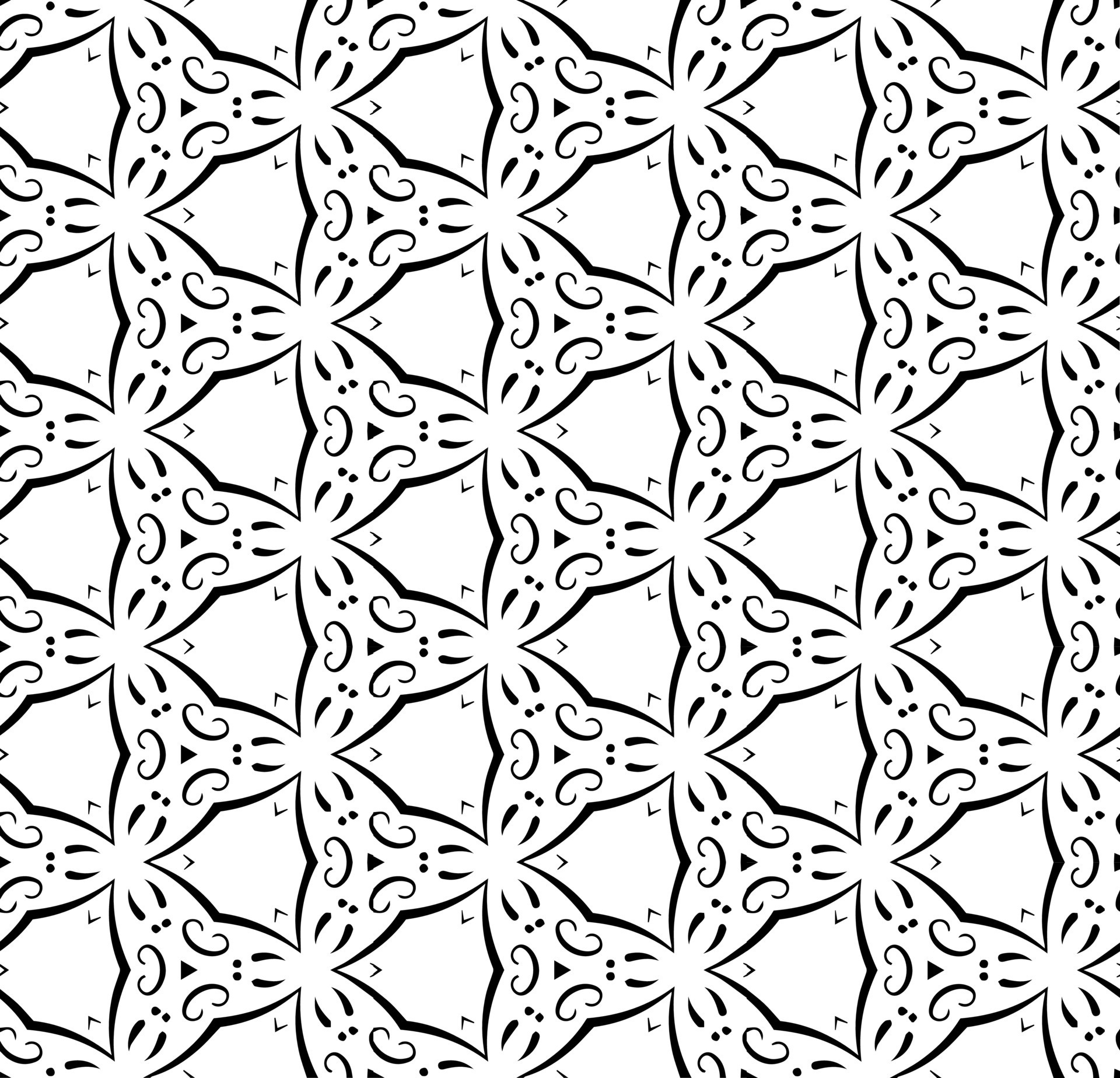 Black and white seamless abstract pattern. Background and backdrop