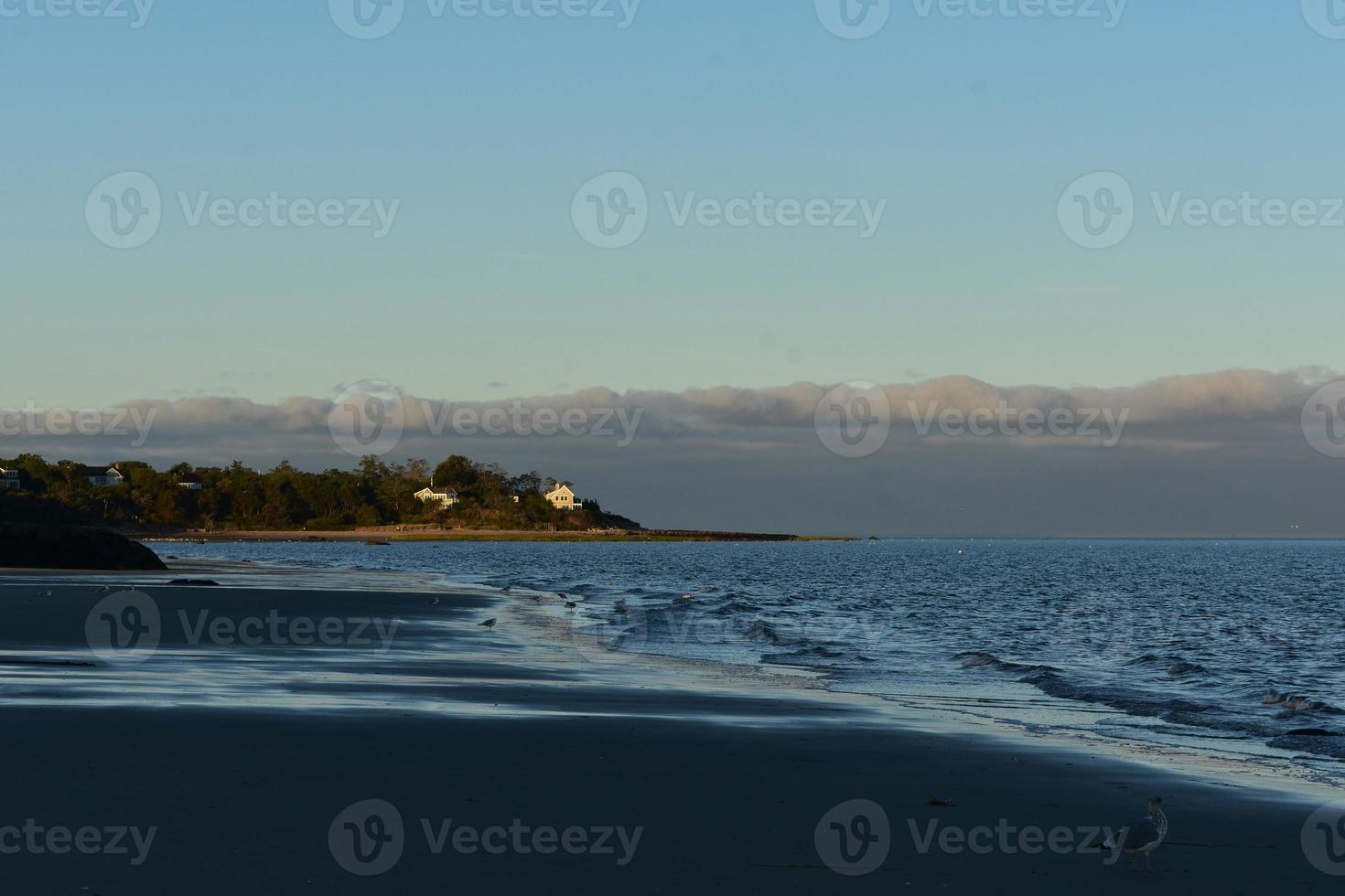 Captivating seascape on the coast of cape cod photo