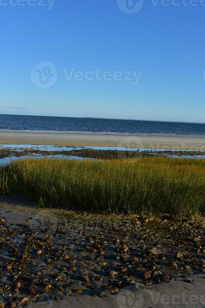 Captivation view of the atlantic ocean on the orleans beach photo