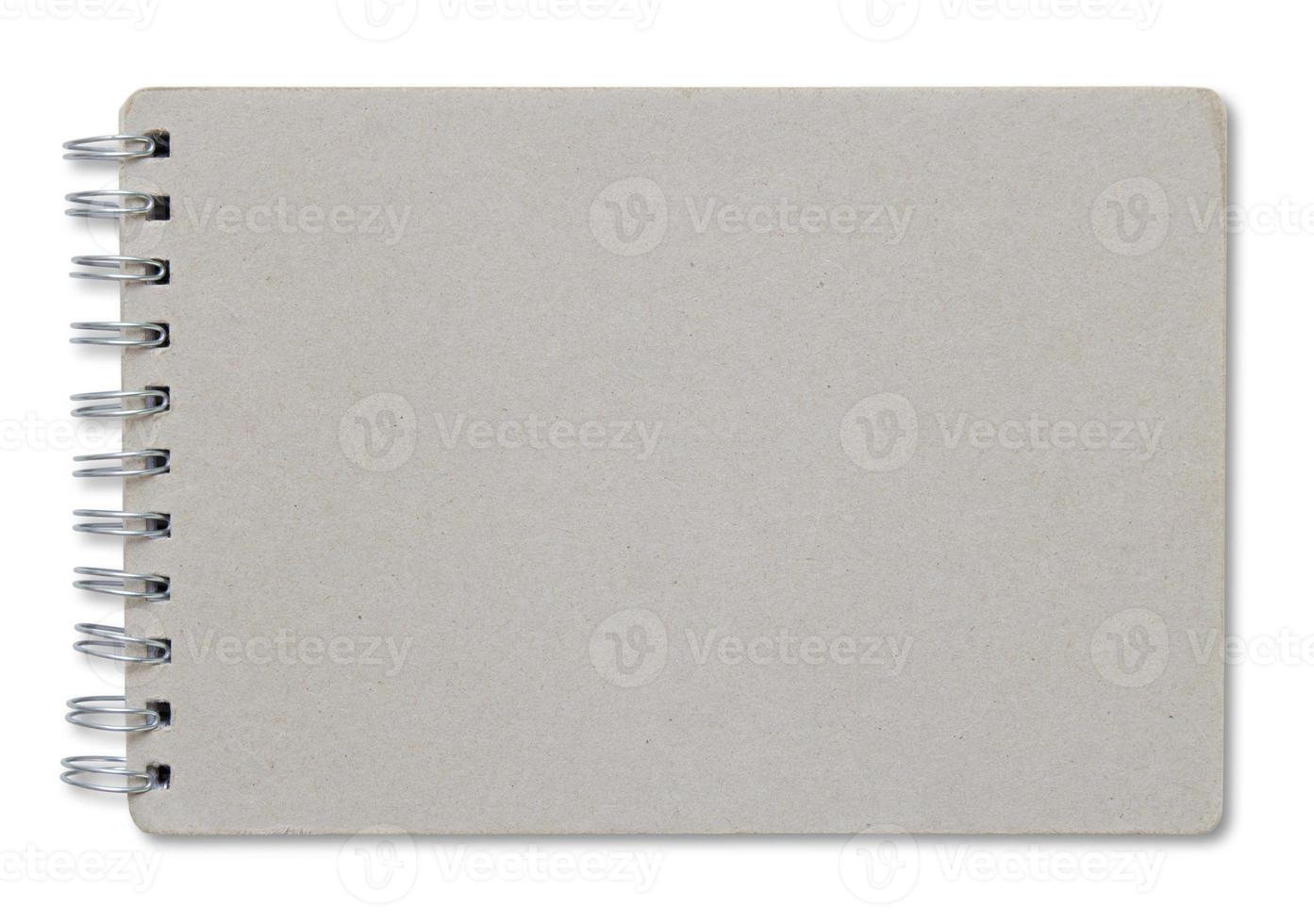 recycle notebook cover isolated on white background 12696054 Stock