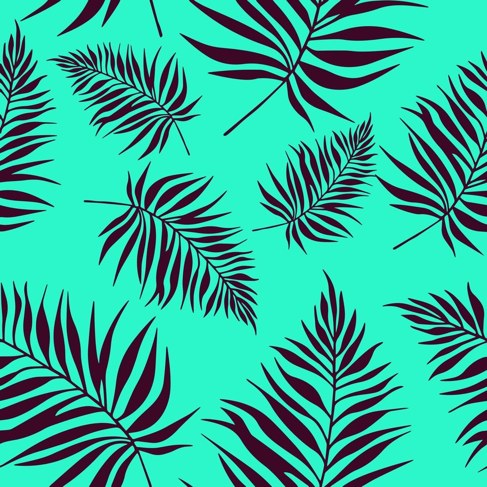 leaf repeat pattern vector