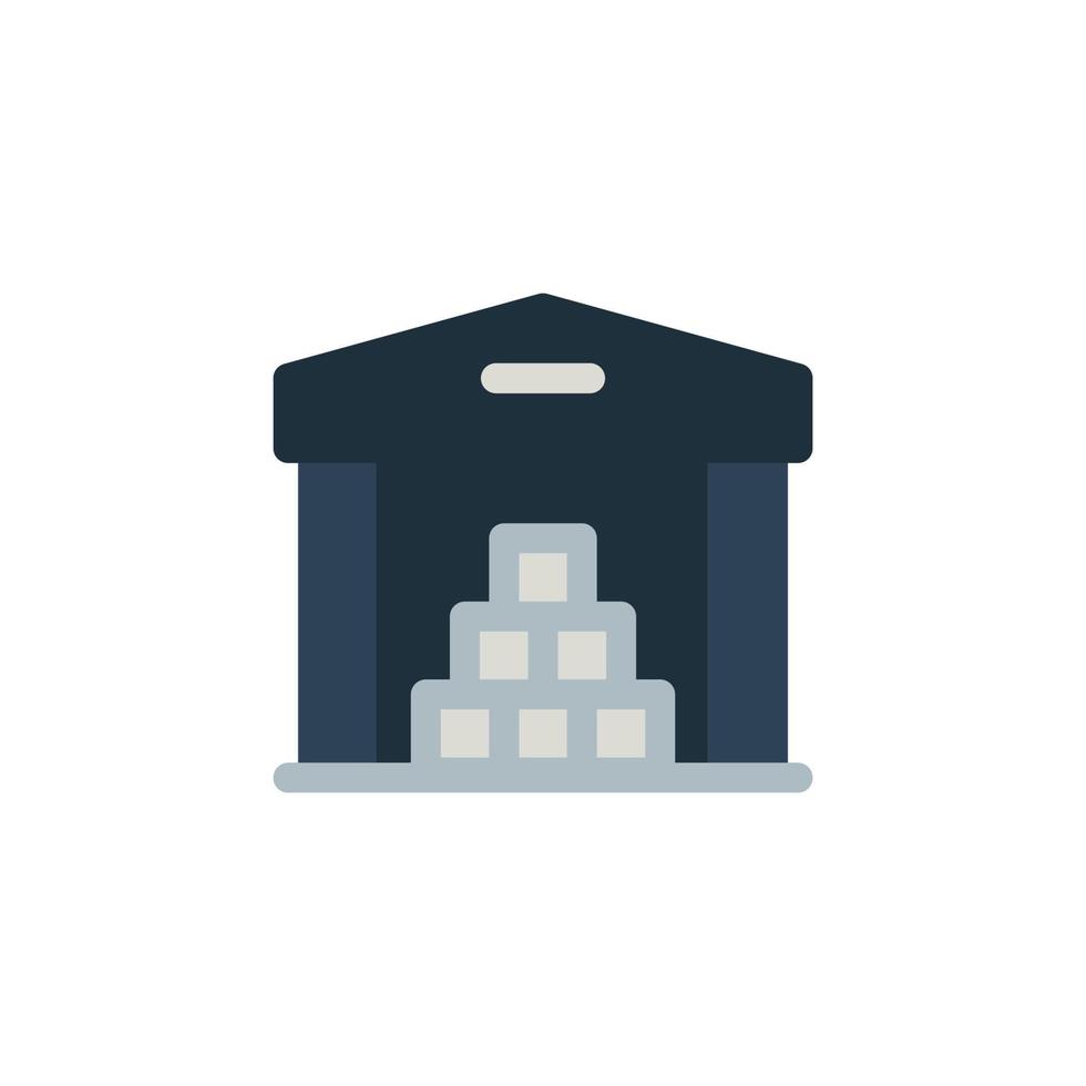 Warehouse Icon Free vector