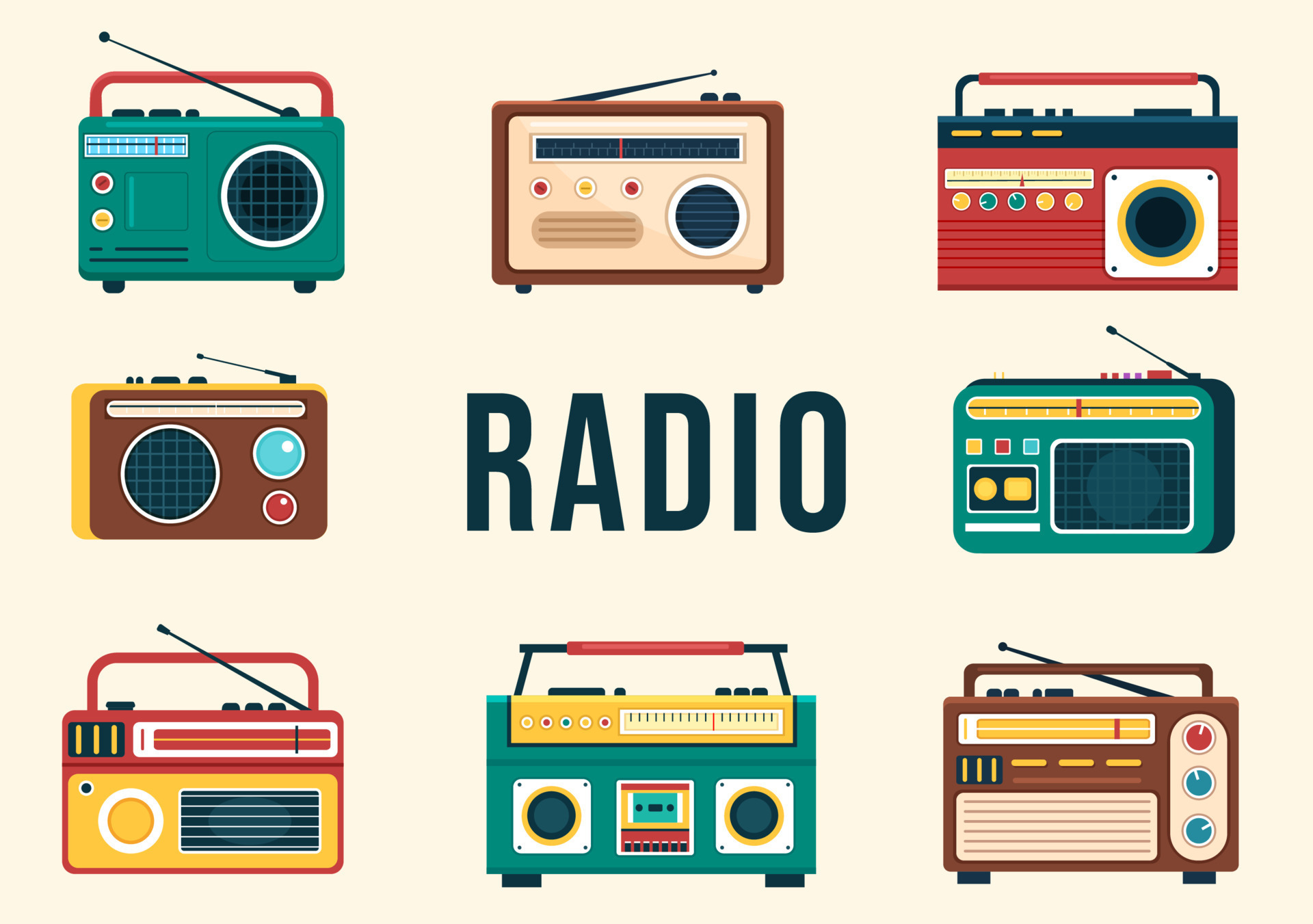 Radio Player for Record, Talk Show, Interviews Celebrity and Listening