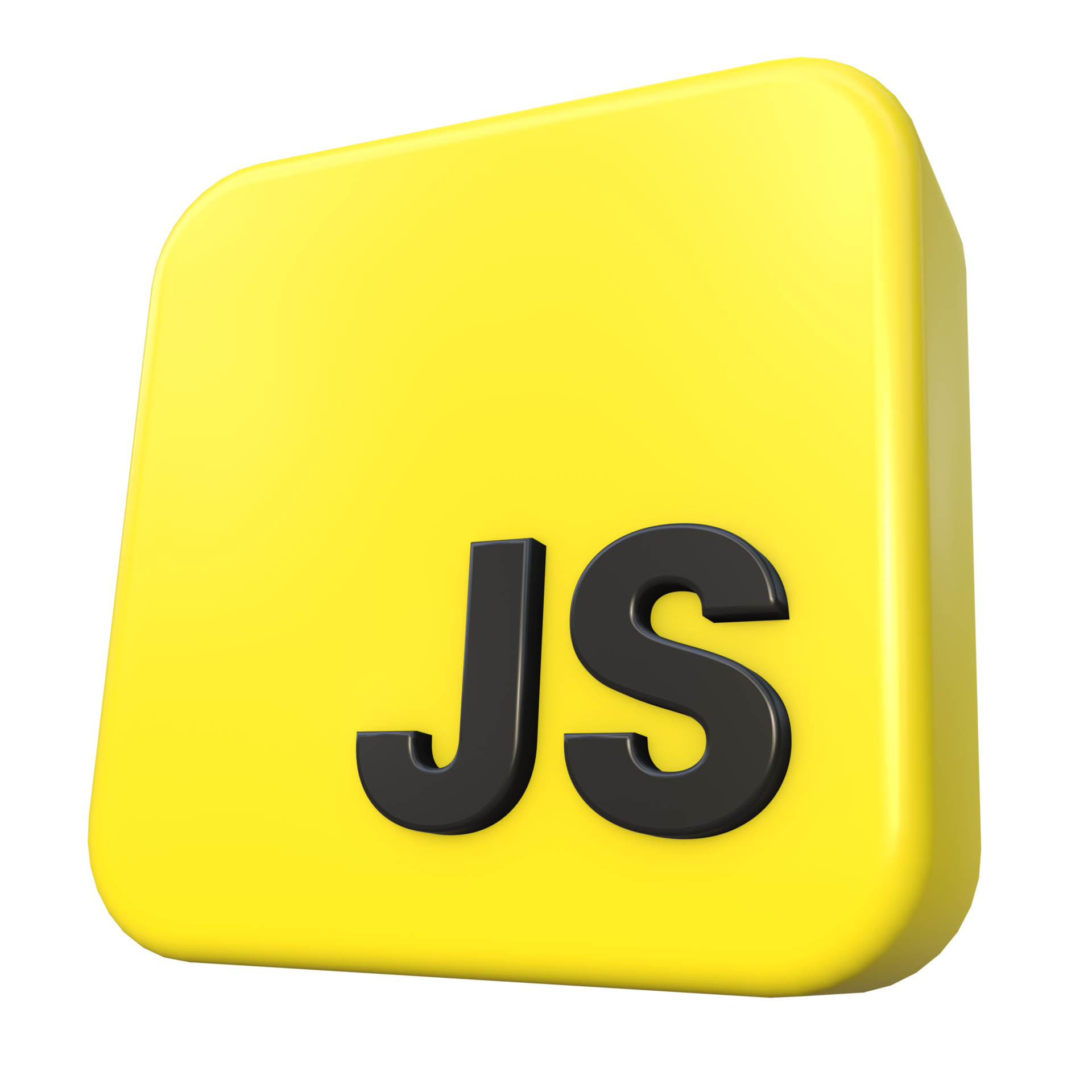 3D Javascript Logo Design 12697298 PNG