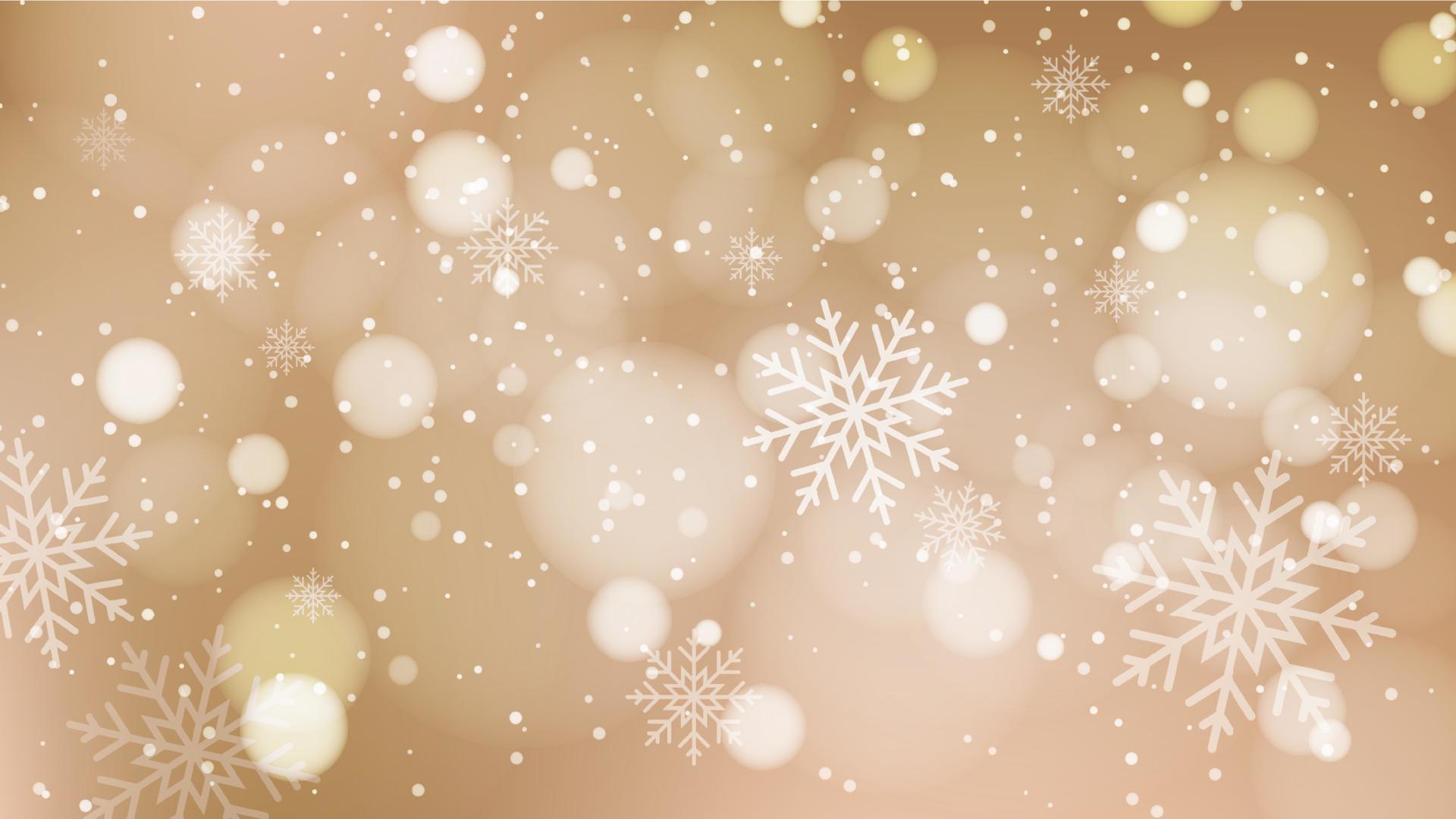 Beautiful Christmas background with bokeh and snowflake design 12697482 ...