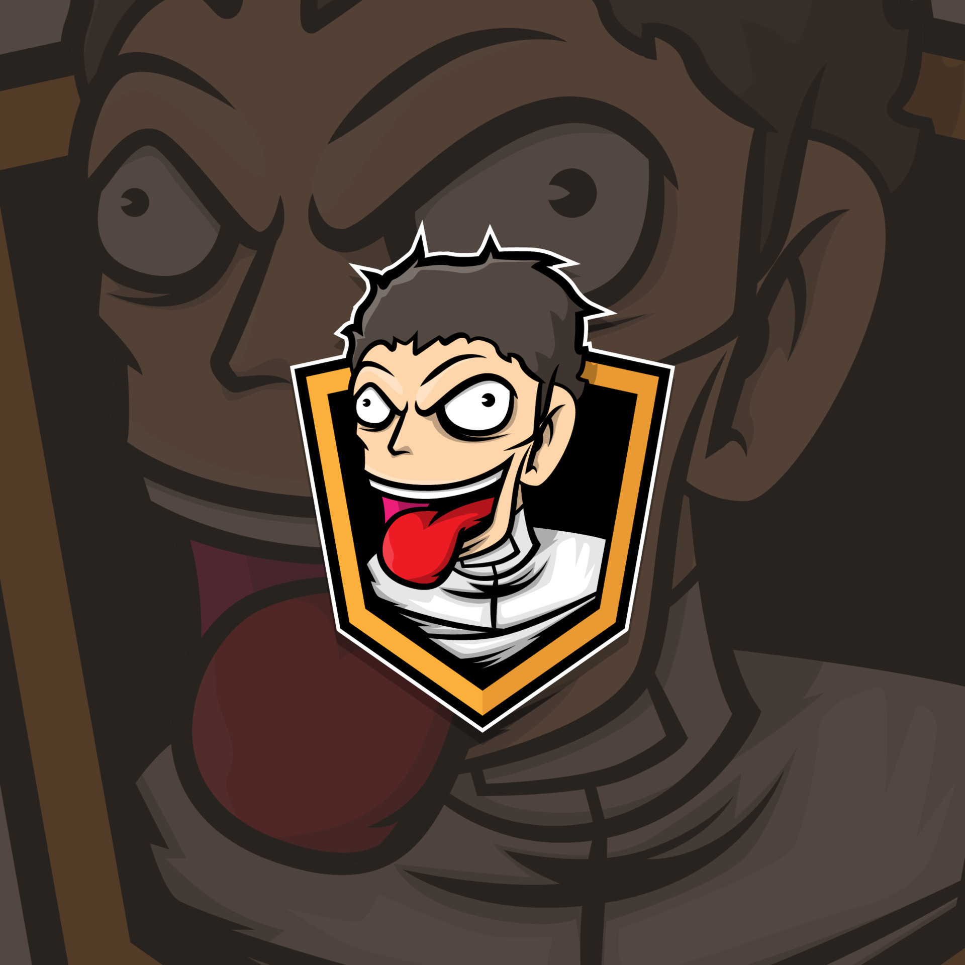 Esport logo team crazy squad 12697748 Vector Art at Vecteezy