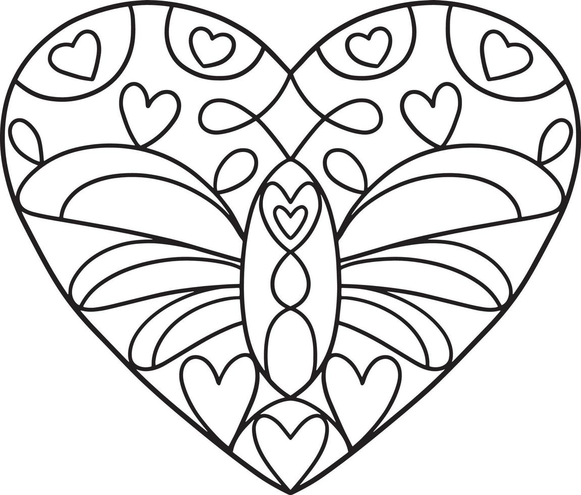 Heart Coloring Pages