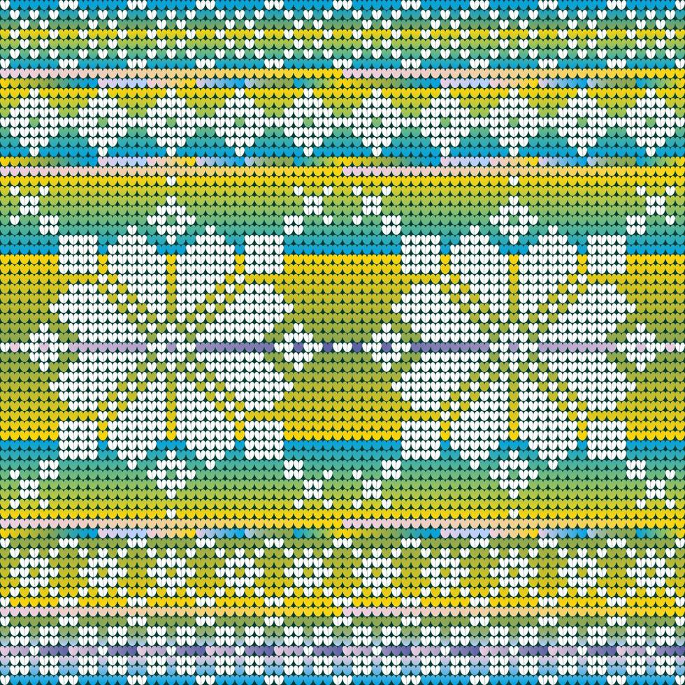 Cool Colors Seamless Pattern of Christmas Star vector