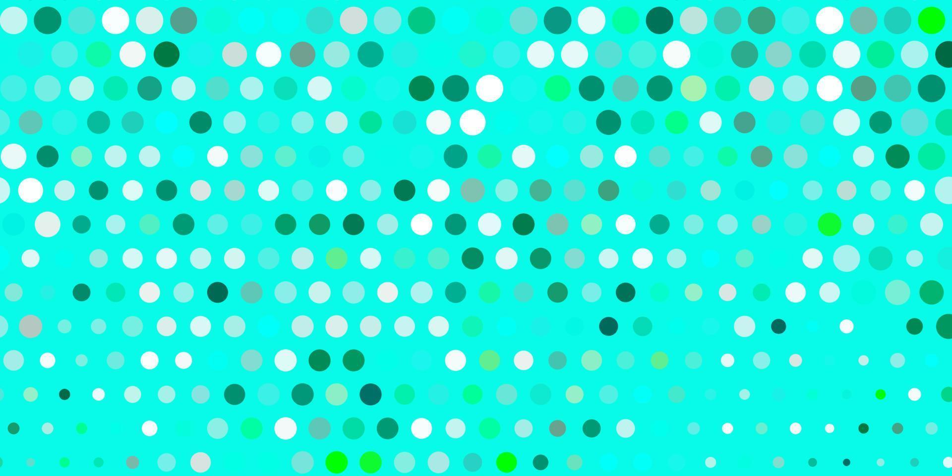 Light green vector texture with disks.