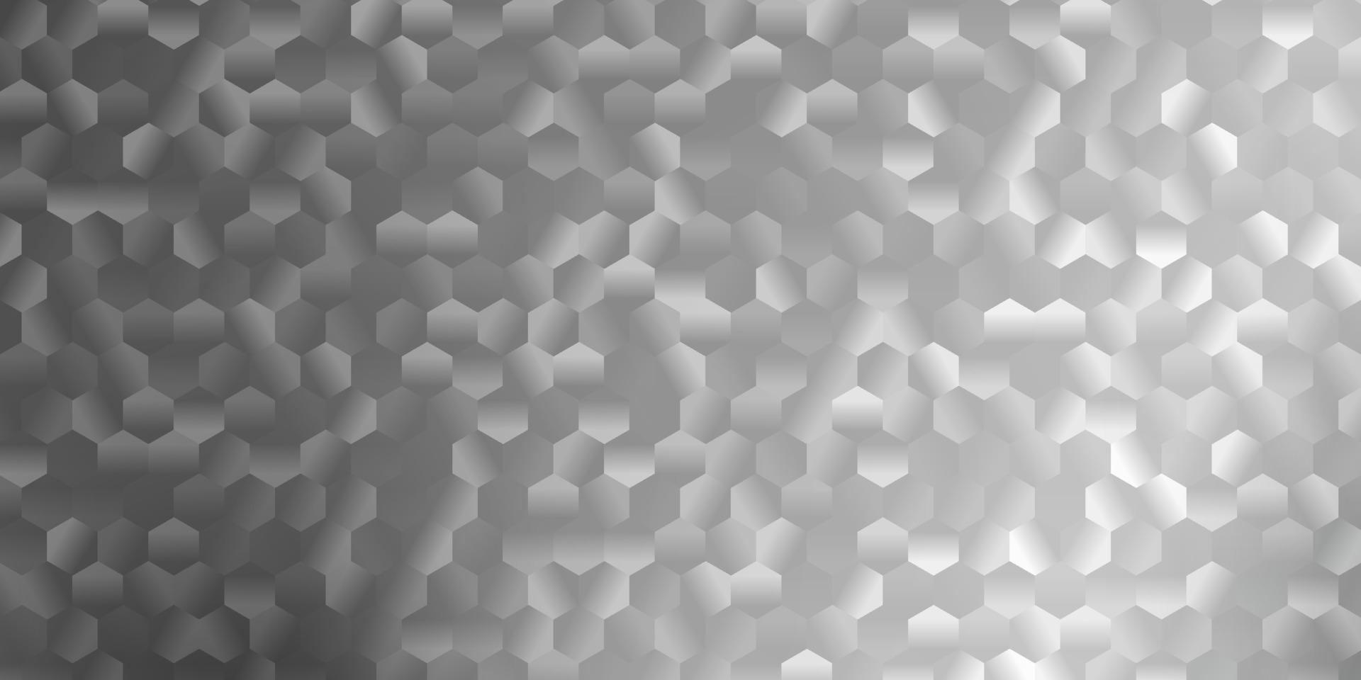 Light gray vector backdrop with a batch of hexagons.