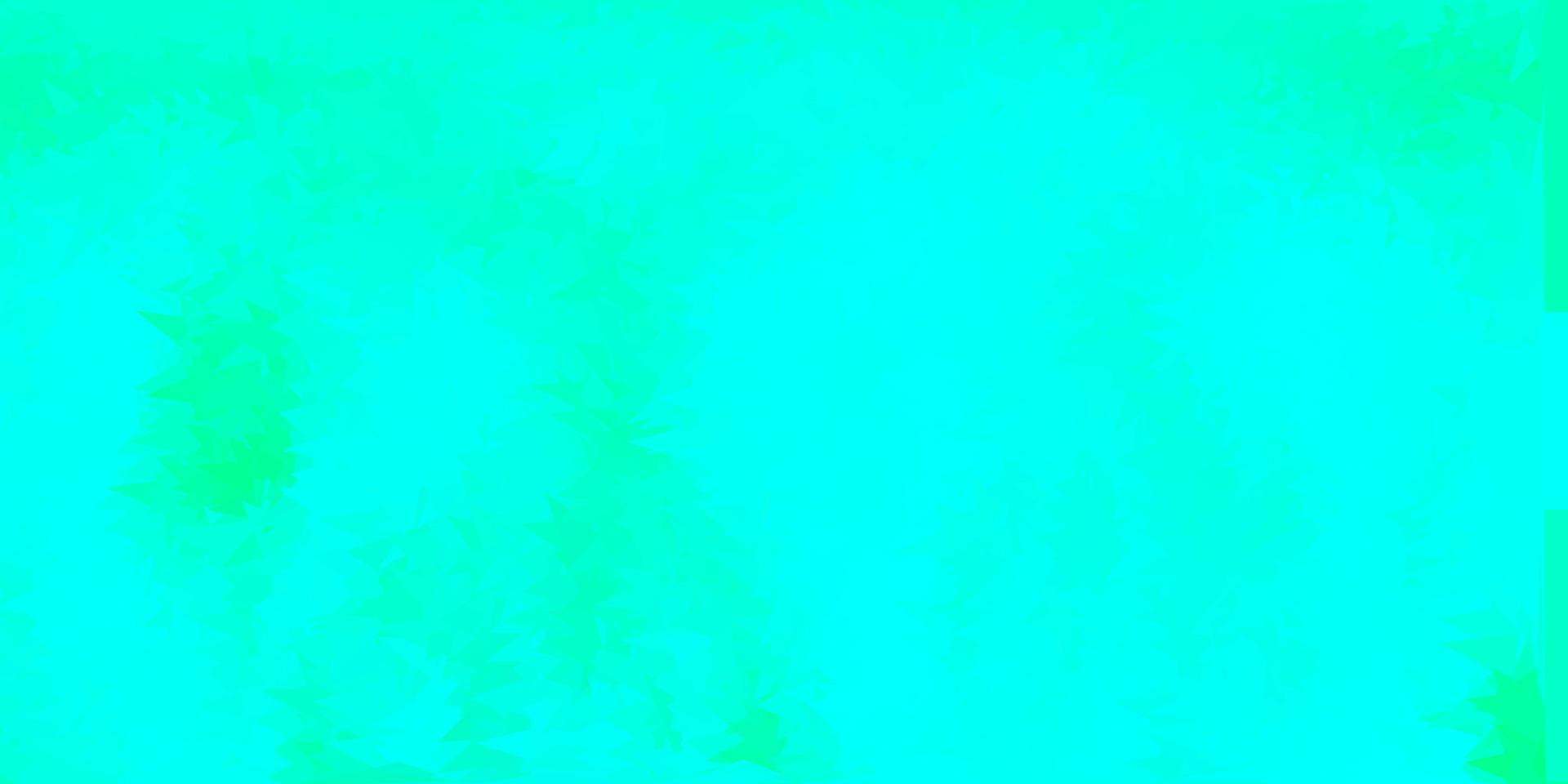 Light green vector gradient polygon wallpaper.