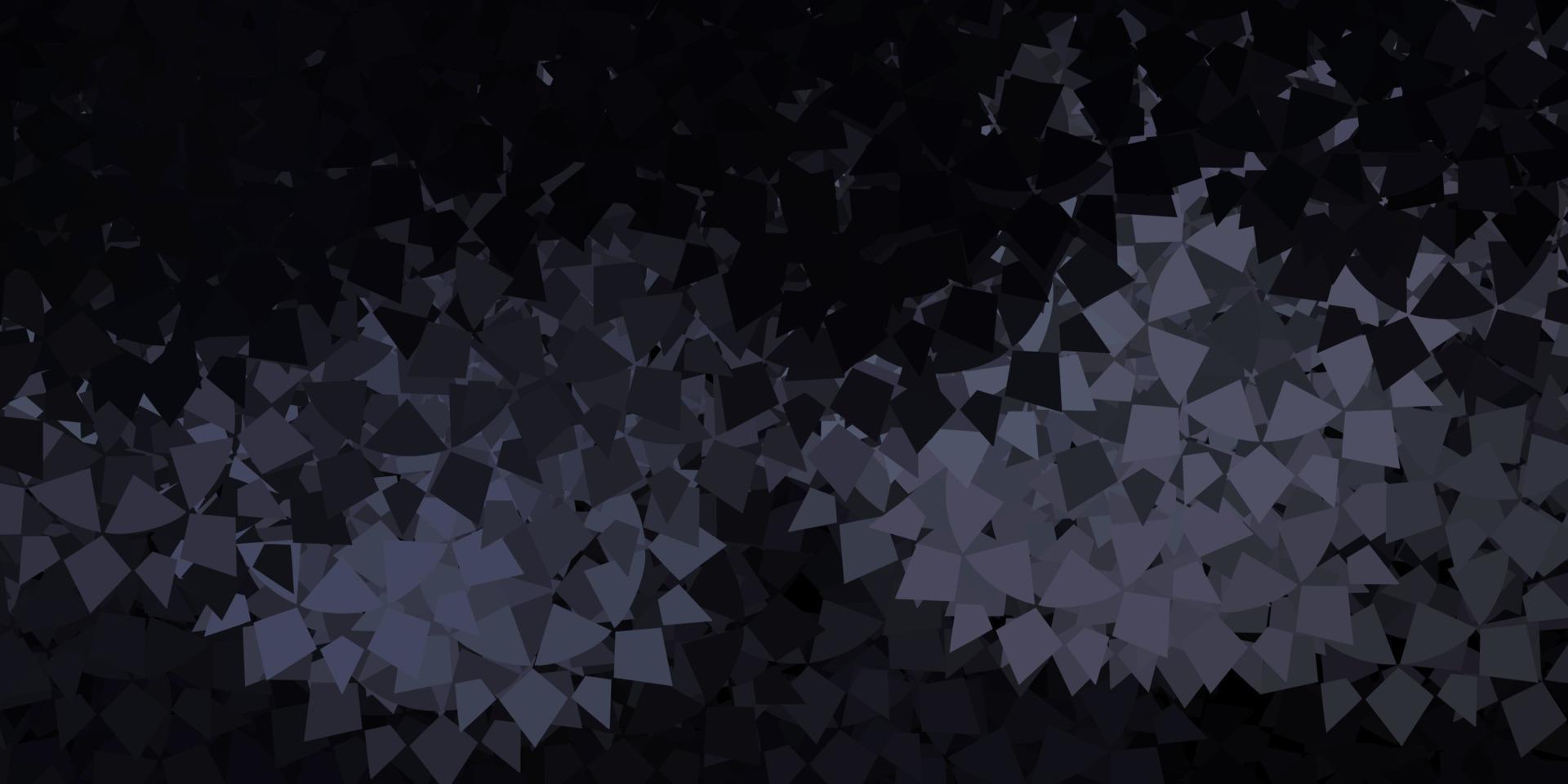 Light gray vector background with triangles.
