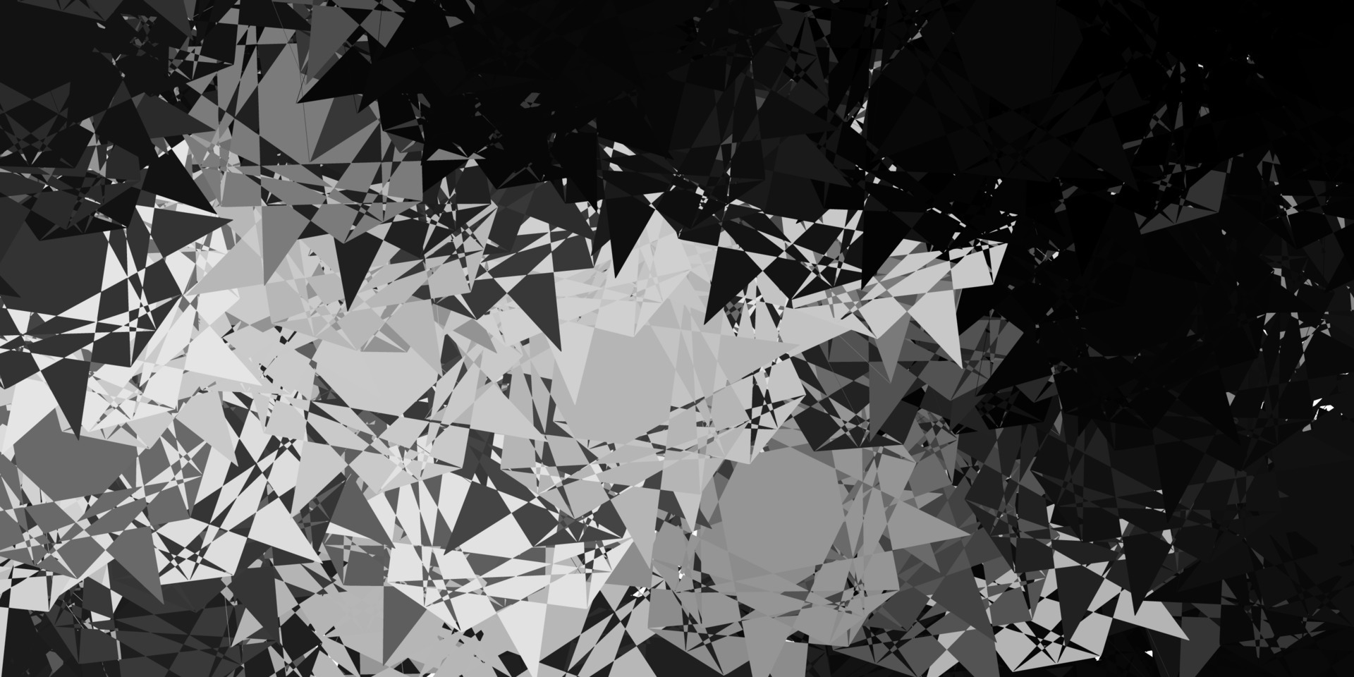Dark Gray vector background with triangles. 12698696 Vector Art at Vecteezy